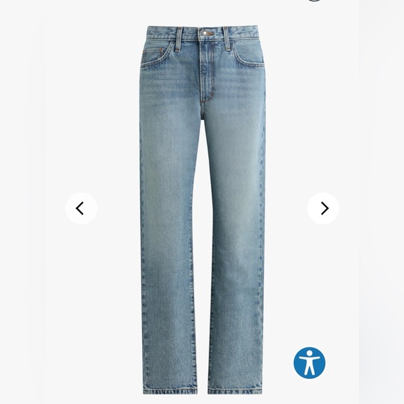 Favorite Daughter Denim The Mikaela Low Slung Long Slim Straight NWT - Picture 5 of 16